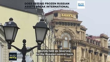 Does international law allow Europe to seize Russian assets?