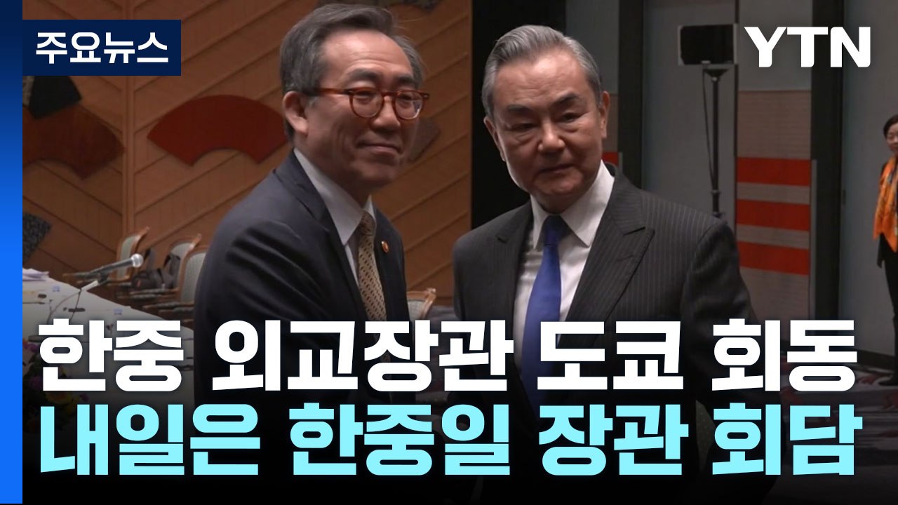 한중 외교장관 도쿄 회동..."시진핑 주석 방한 기대" / YTN