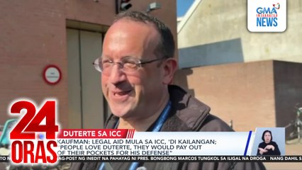 Petisyon para makauwi si ex-Pres. Duterte sa Pilipinas, planong ihain ng kaniyang abogado | 24 Oras