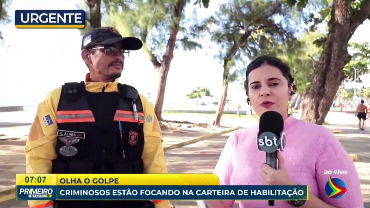 Golpistas usam dados da CNH para realizar crime...