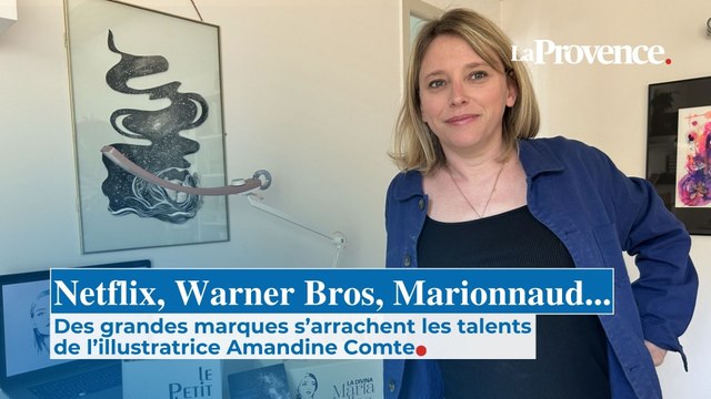Netflix, Marionnaud...Des grandes marques s’arrachent les talents de l’illustratrice Amandine Comte