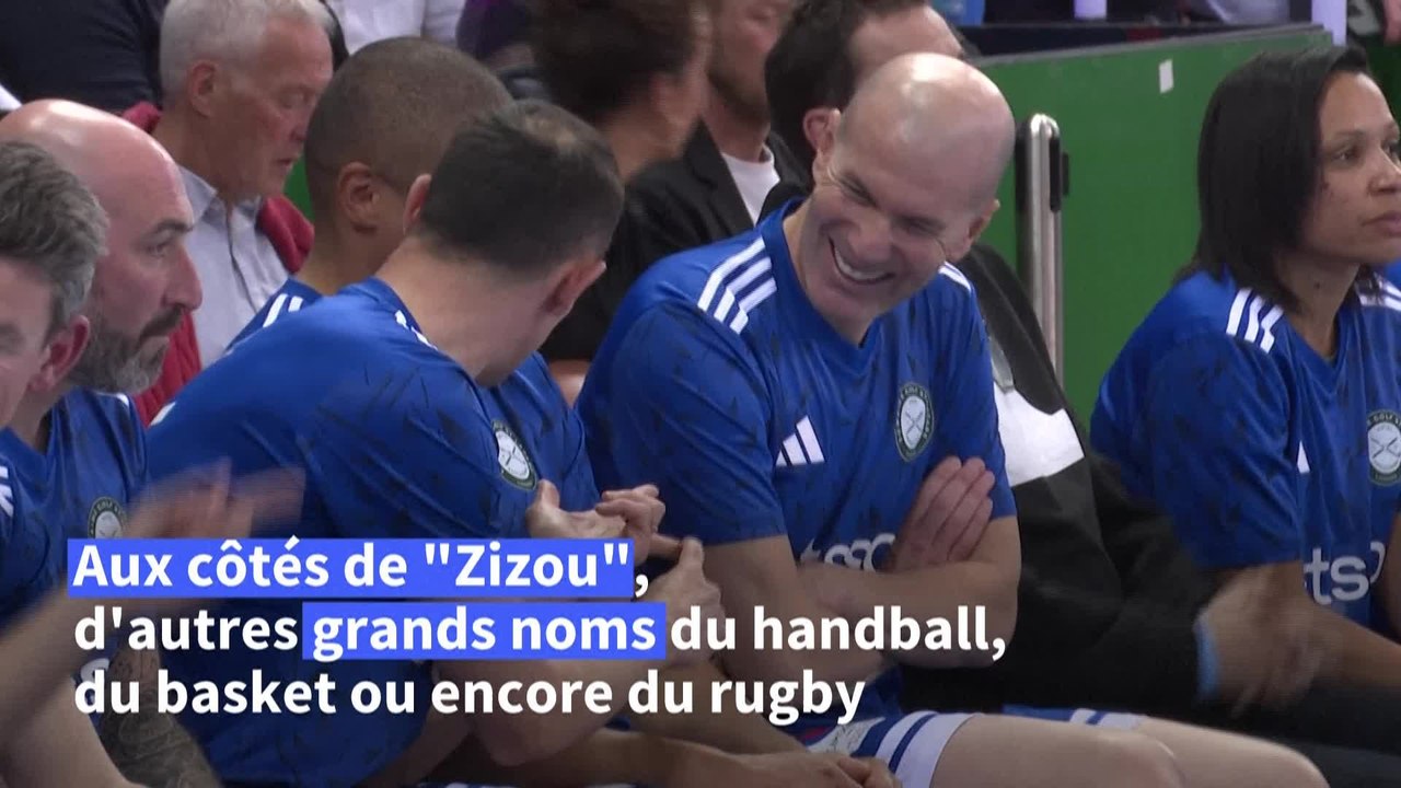 Zinédine Zidane en mode futsal pour la bonne cause