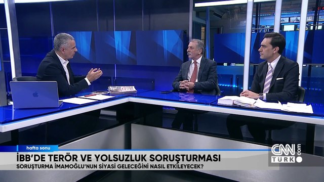 İBB Başkanı İmamoğlu’nun diplomasının iptali ve sonrasında gündeme gelen terör ve yolsuzluk soruşturması Hafta Sonu'nda konuşuldu