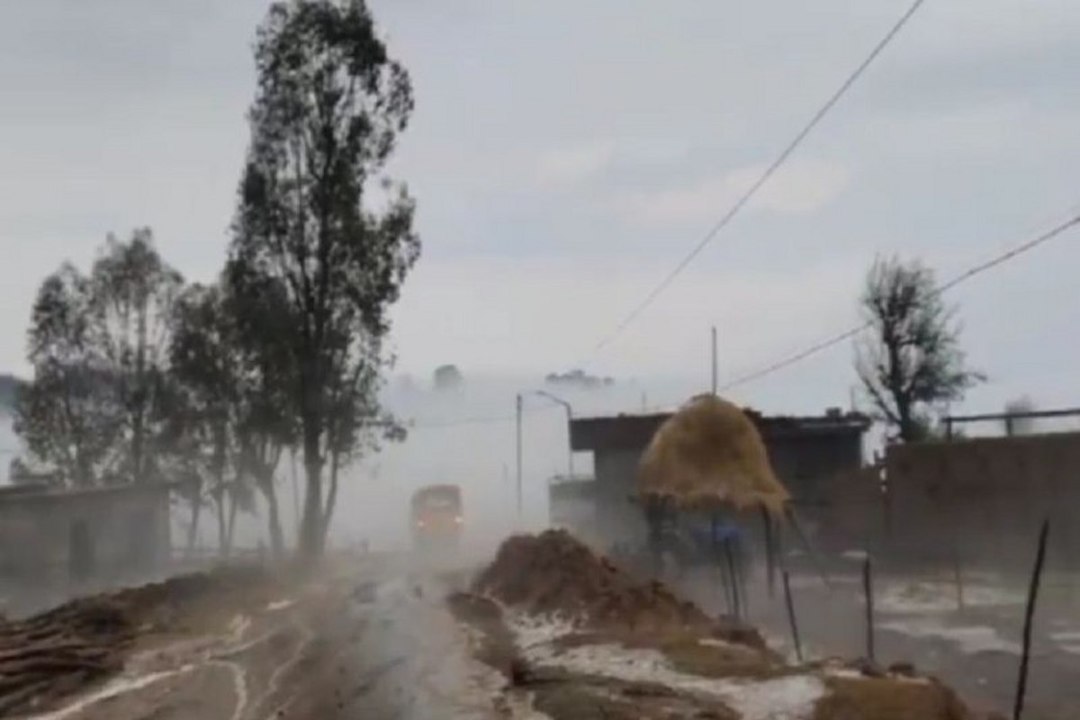 Hailstorm in Balrampur: सरगुजा में हुई बारिश तो...