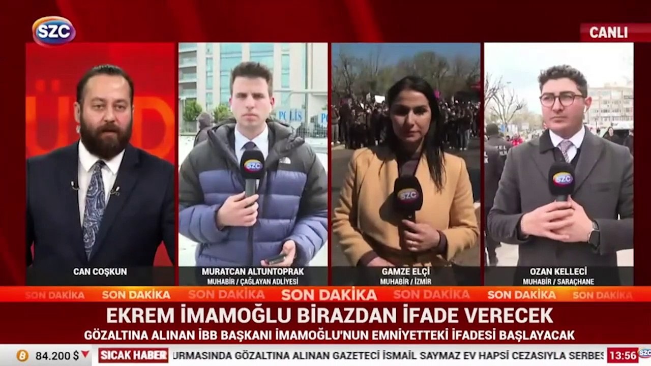 İBB Başkanı Ekrem İmamoğlu'nun emniyetteki ifadesi başlıyor