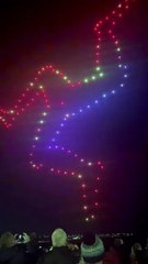 Watch the stunning drone display in the sky above Douglas