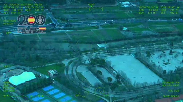 Así está la crecida del río Manzanares en Madrid: las autoridades, atentas por si se producen desbordamientos