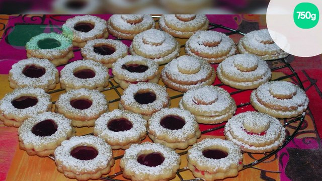 Petits sablés à la confiture maison