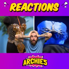 Is That Corset Made Of Fish?! 🐟 The Dudes React to Crazy DIY Fashion!