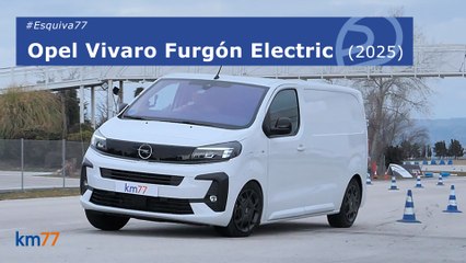 Opel Vivaro Furgón Electric - Maniobra de esquiva  (moose test) | km77.com