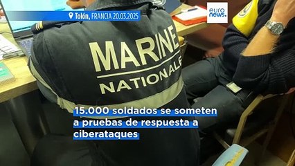 A bordo de un buque de guerra francés: la Armada se prepara para la guerra cibernética