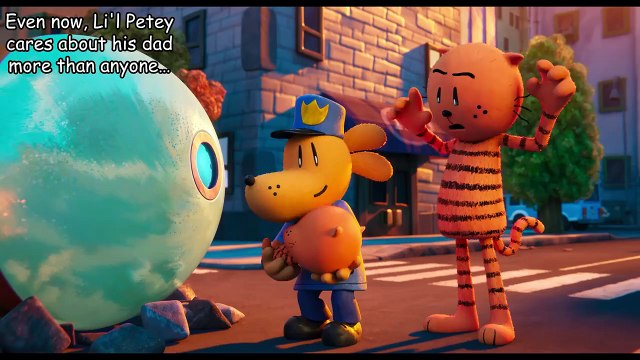 Dog Man _ Ending Scene Recap _ Final Battle _ Robo Cat vs Flippy the Fish Fight