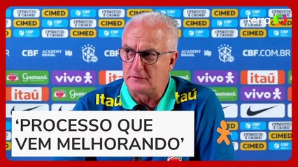 Dorival vê Seleção em ‘melhora considerável a cada rodada’ após vitória contra Colômbia
