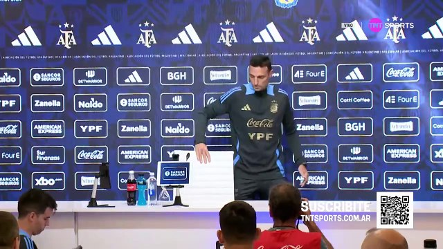 Lionel Scaloni habló hoy en conferencia de prensa en la previa de Uruguay vs. Argentina