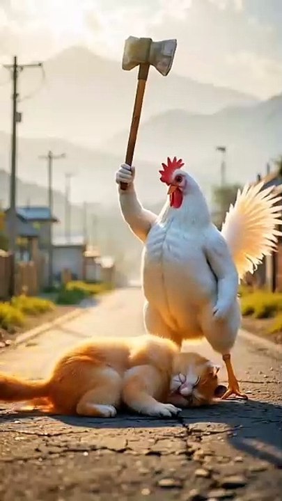 Big cat survival funny video with cooking a perfect dish comedy video #big #cat #big cat #survival#comedy#trending#viral