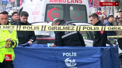 Bahçelievler'de taksiye binmek isteyen kadına motosiklet çarptı