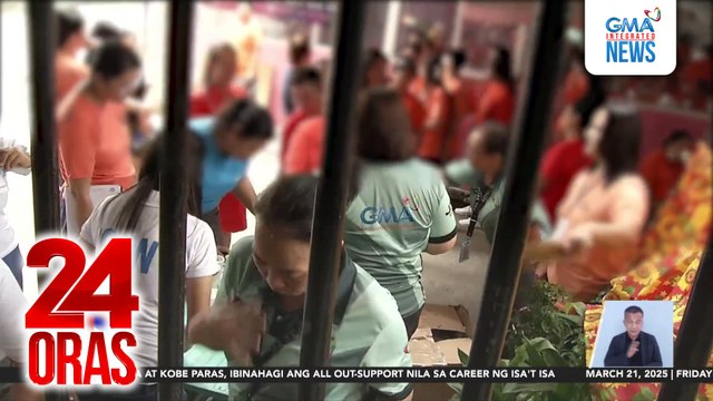 Papsmear at breast exam isinagawa ng GMAKF sa correctional institution for women; haircut, hairstyling at basic makeup, itinuro rin | 24 Oras