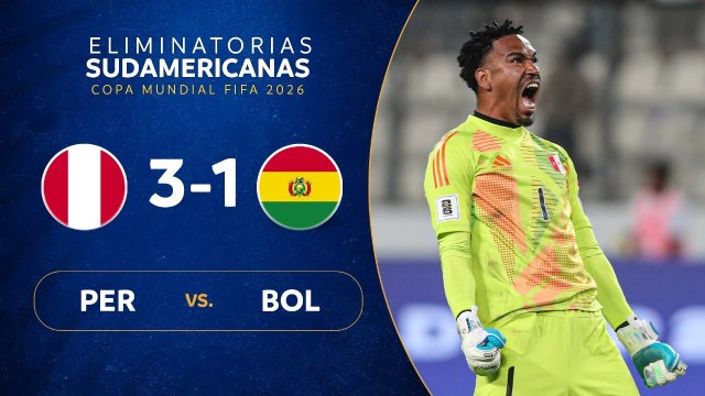 Perú vs. Bolivia [3-1] | Resumen | Eliminatorias Sudamericanas | Fecha 13