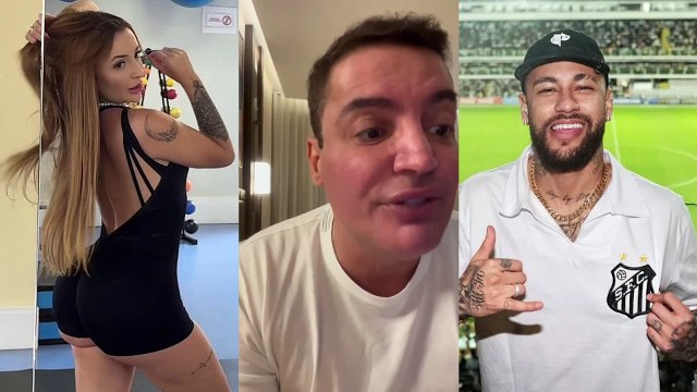 Léo Dias publica vídeo pedindo desculpas por informações falsas sobre Neymar