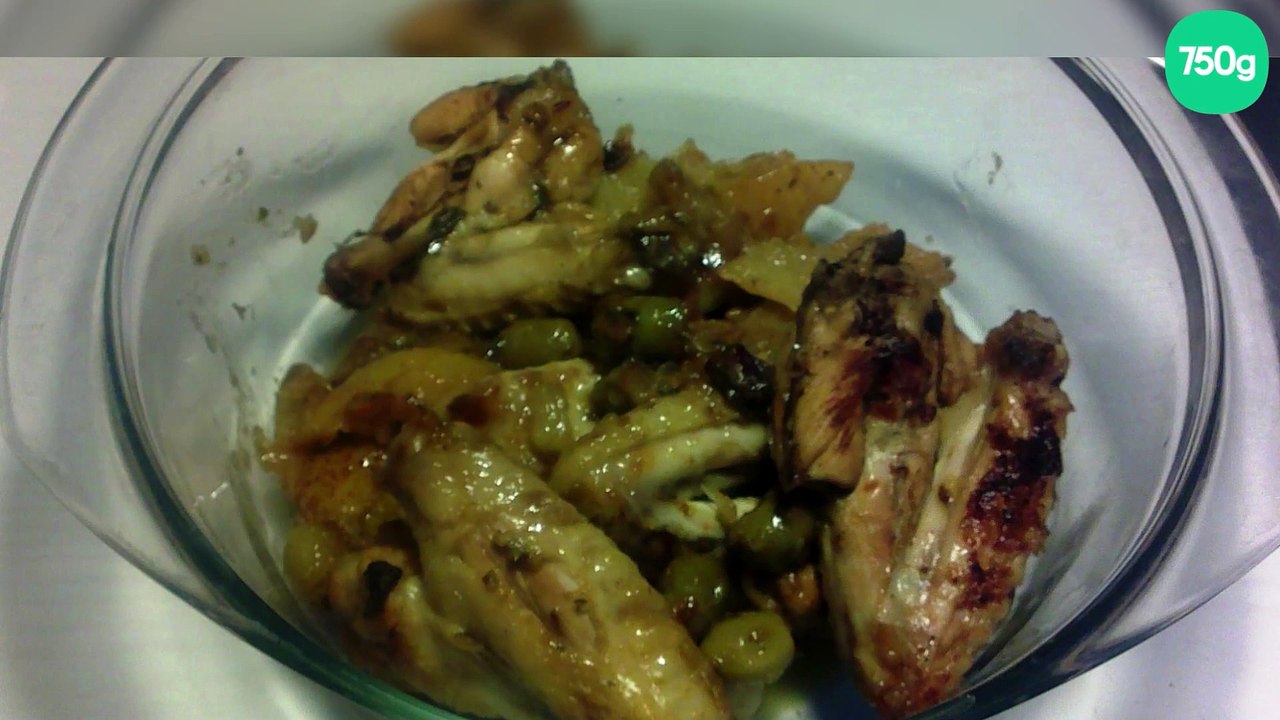 Tajine poulet-olives-citron