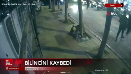 İzmir'de gençler arasında bıçaklı kavga