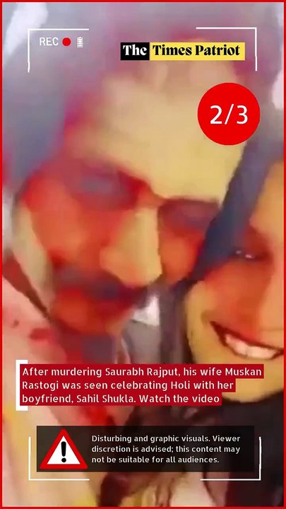 Meerut: After murdering her husband, Saurabh Rajput, Muskan Rastogi was seen celebrating Holi and later cutting a birthday cake for her boyfriend, Sahil Shukla, at a Shimla hotel. She had the cake delivered through her cab driver, who has now revealed eve