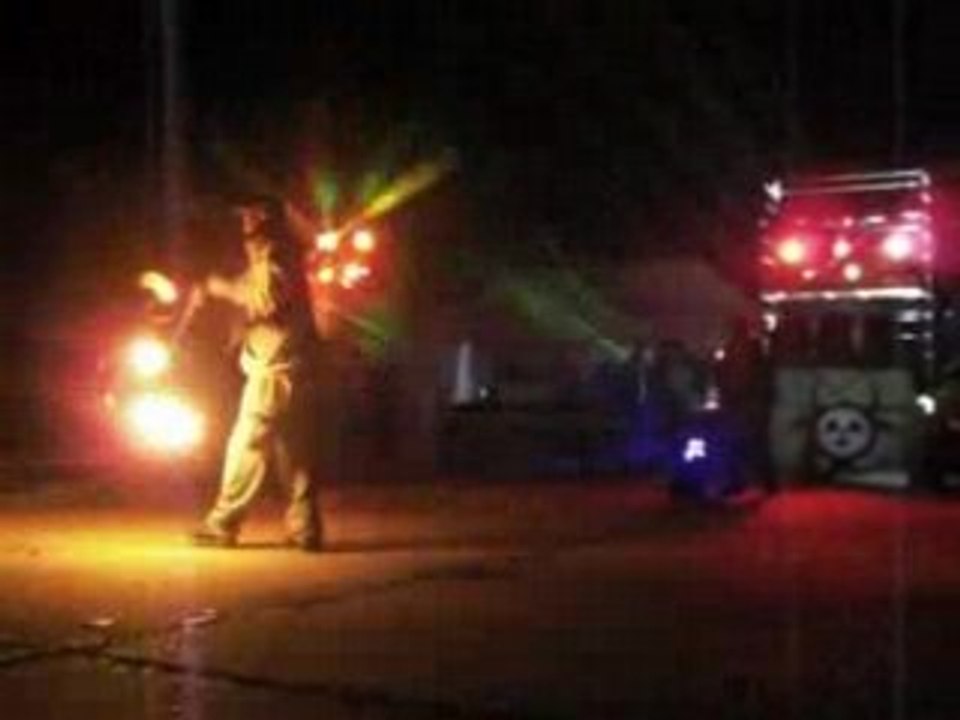 Teknival 2008 à Crucey - Posage de son by Trip & Teuf