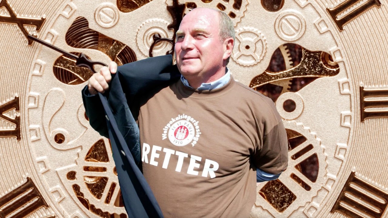 Als Hoeneß mit den Bayern für St. Pauli zum 'Retter' wurde
