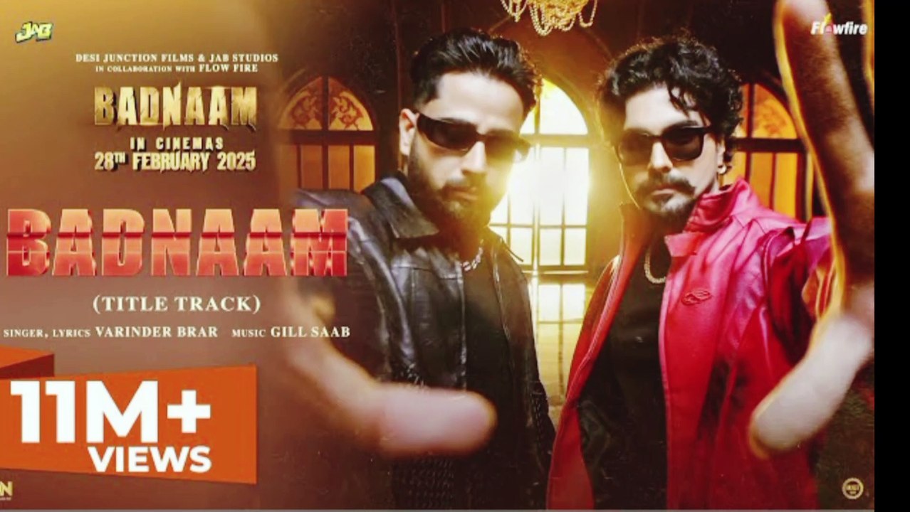 Badnaam (Title Track) Varinder Brar | Jayy Randhawa | New Punjabi Songs 2025 - Latest Punjabi Songs