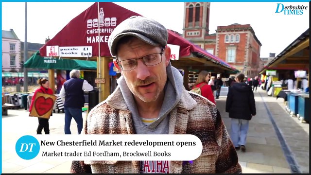Chesterfield new Market place redevelopment opens to the public