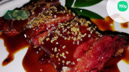 Magret de canard sauce au Carambar