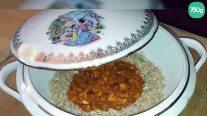 Sauté de dinde aux crevettes façon tikka massala