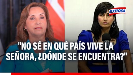 Vocalista de Hermanos Guerrero increpa a Dina Boluarte: "No sé qué país vive la señora"