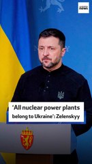 ‘All nuclear power plants belong to Ukraine’: Zelenskyy