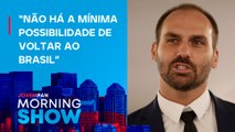Bancada ANALISA Eduardo Bolsonaro DEIXAR CARGO na Câmara