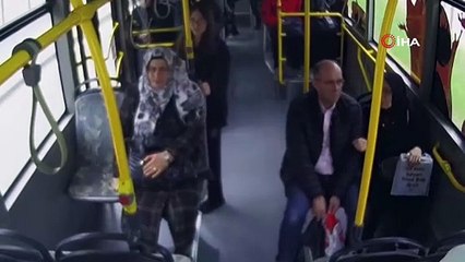 Belediye otobüsünde çığlık çığlığa kabus: Çok sayıda yaralı var!