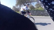 Cyclisme - Milan-San Rremo 2025 - Un fan a essayé de suivre ce vendredi Tadej Pogacar dans la Cipressa... ses impressions !