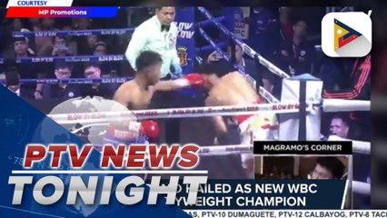 Arvin Magramo hailed as new WBC International light flyweight champion