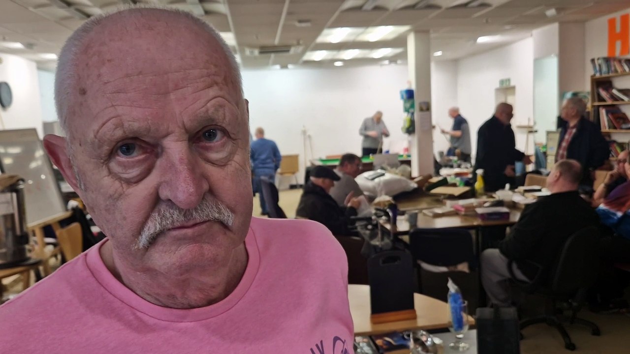 Connswater closure - Ian Carr from East Belfast Wise Men’s Sheds speaks on its final day