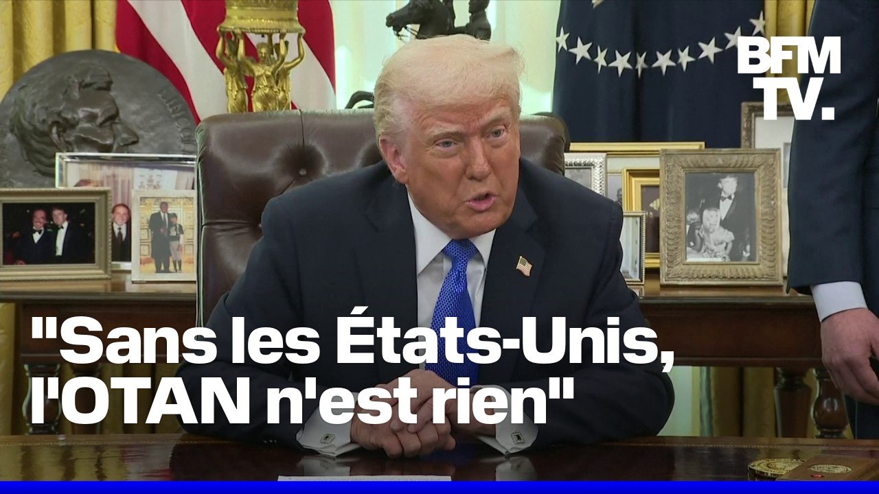 Défense, Ukraine, tarifs douaniers… Le point presse de Donald Trump à la Maison Blanche