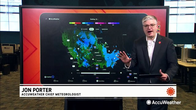 Getting your forecast with the AccuWeather app's interactive map