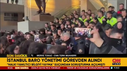 SON DAKİKA | İstanbul Barosu yönetimi görevden alındı