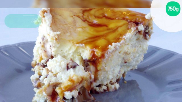 Cheese-cake aux mars et son biscuit de spéculoos croustillant