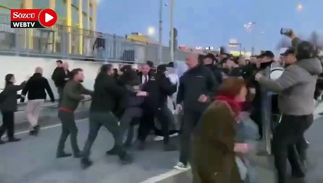 TBB Başkanı ve Baro Başkanlarına polis müdahale etti