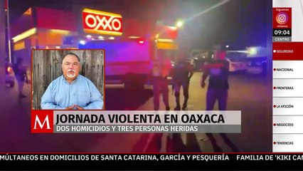 Jornada violenta en el Istmo de Tehuantepec deja 2 muertos y 3 heridos por arma de fuego