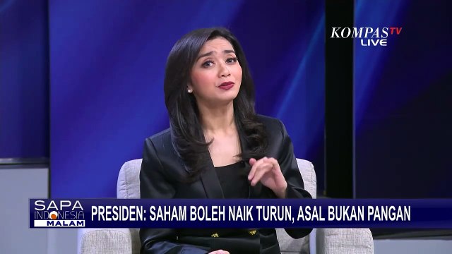 Presiden Prabowo soal Harga Saham Naik Turun: Asal Harga Pangan Stabil