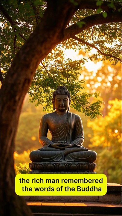 Buddha’s Advice to a Rich Man That Changed His Life!  #BuddhaWisdom #LifeLessons #MindfulLiving #StayMotivated #BalanceInLife