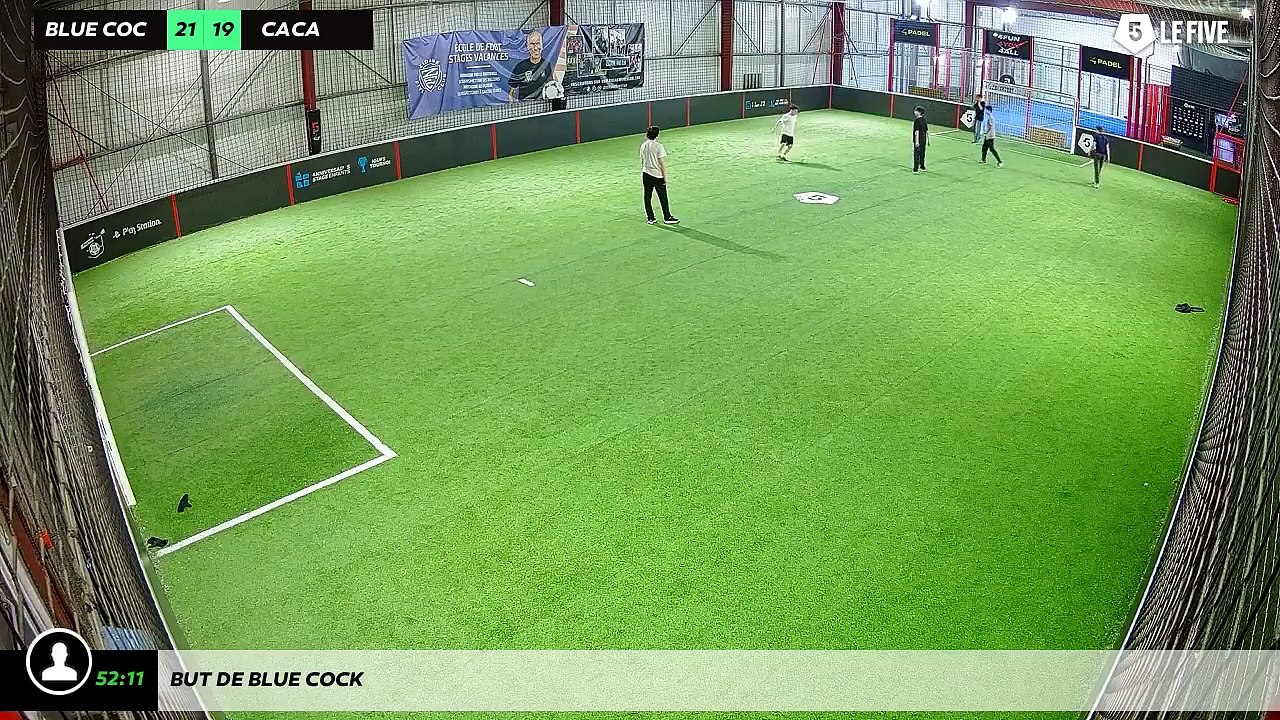 But de Blue cock