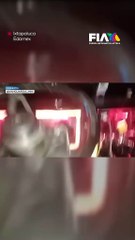 VIDEO: ¡Lloró! Conductor de tráiler escapó de un atraco donde casi pierde la vida