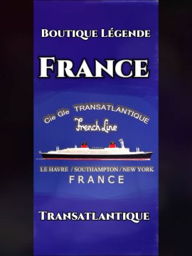 Boutique Légende France legende-france-transatlantique.myspreadshop.fr/